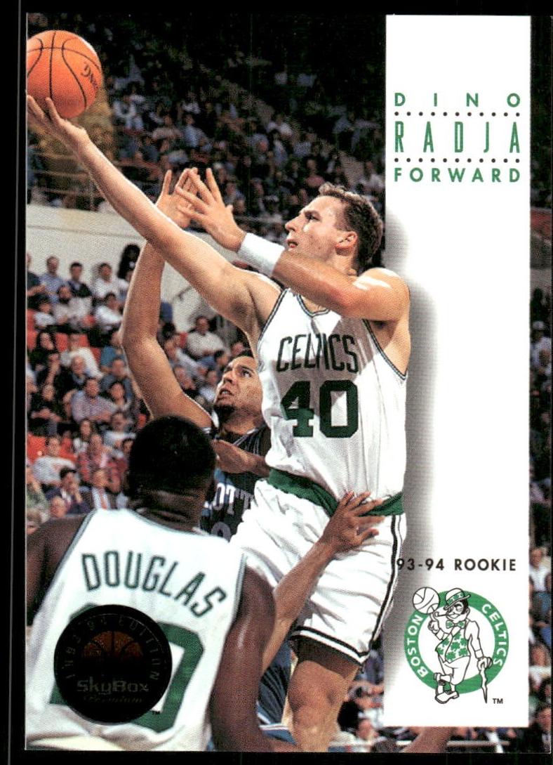 1993 Skybox Premium Dino Radja #198 card