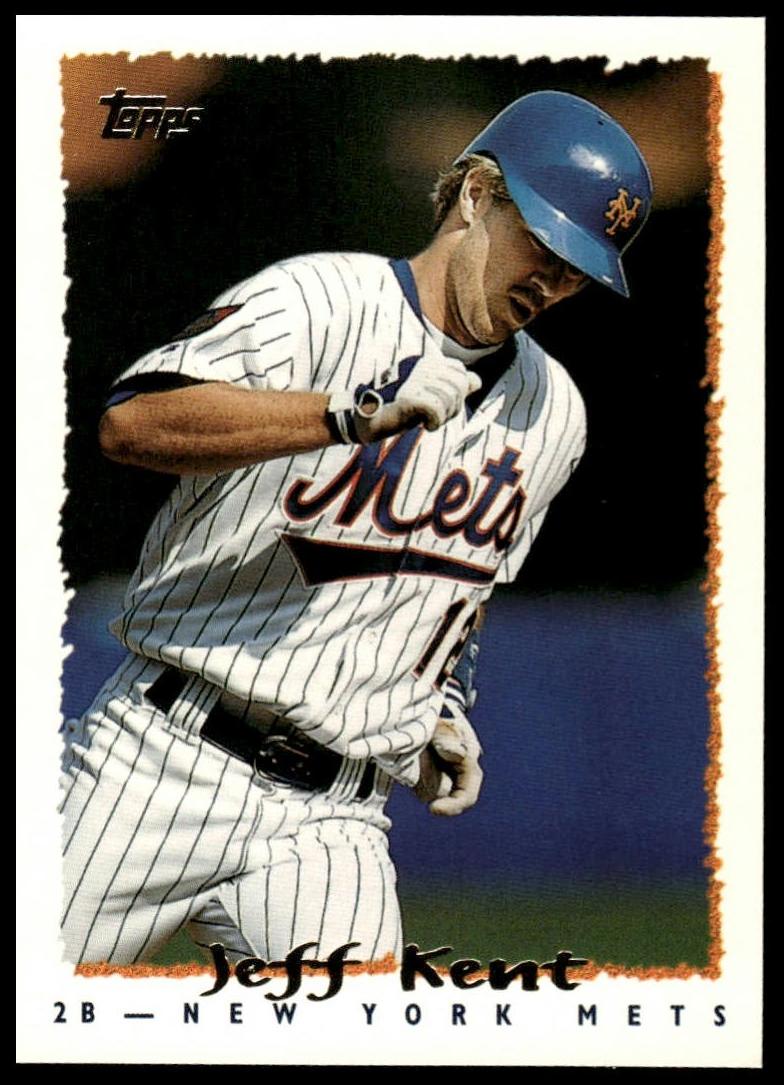 1995 Topps Jeff Kent #185 card