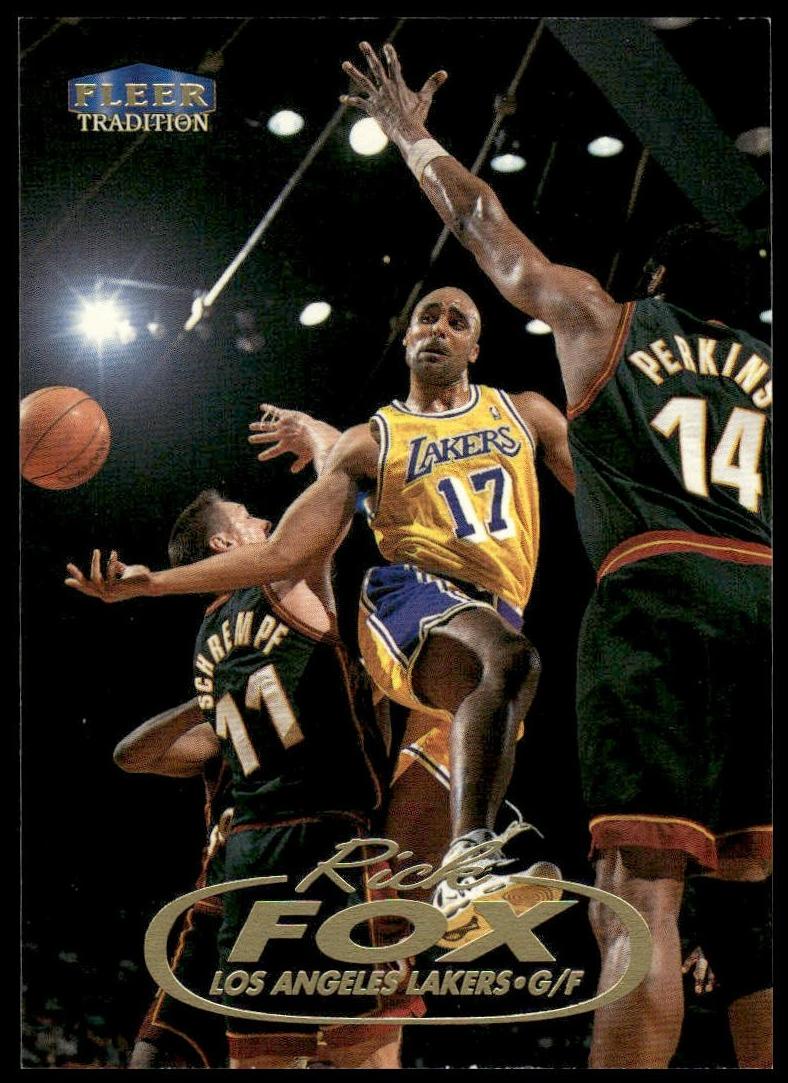 1998 Fleer Tradition Rick Fox #98 card