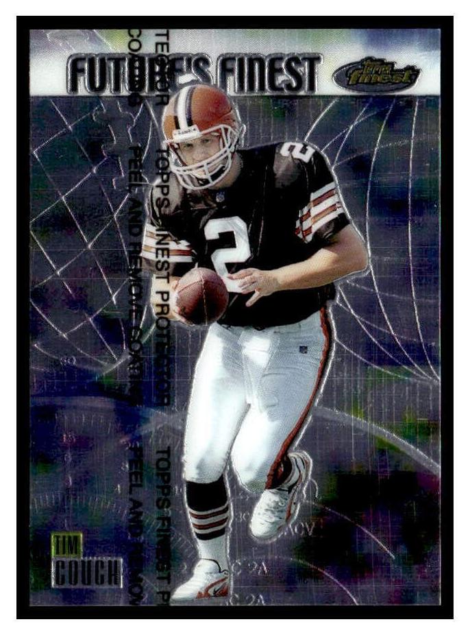 1999 Topps Finest Tim Couch #FF9 card