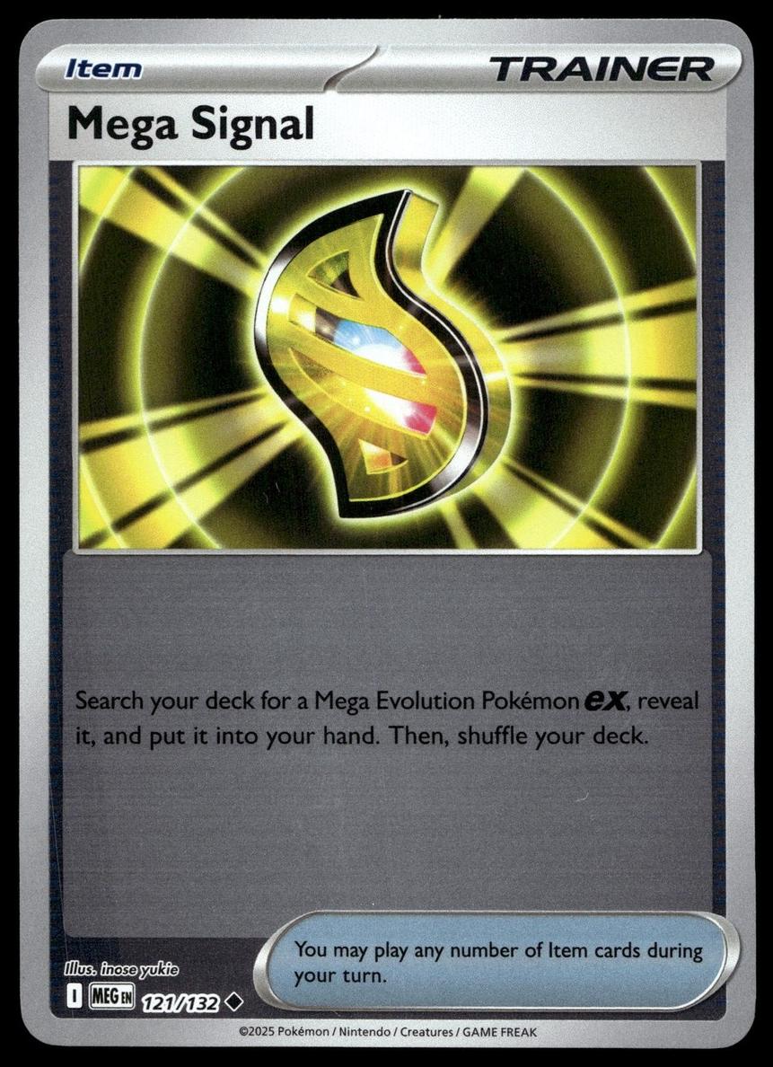 Mega Signal 2025 Pokemon Mega Evolution