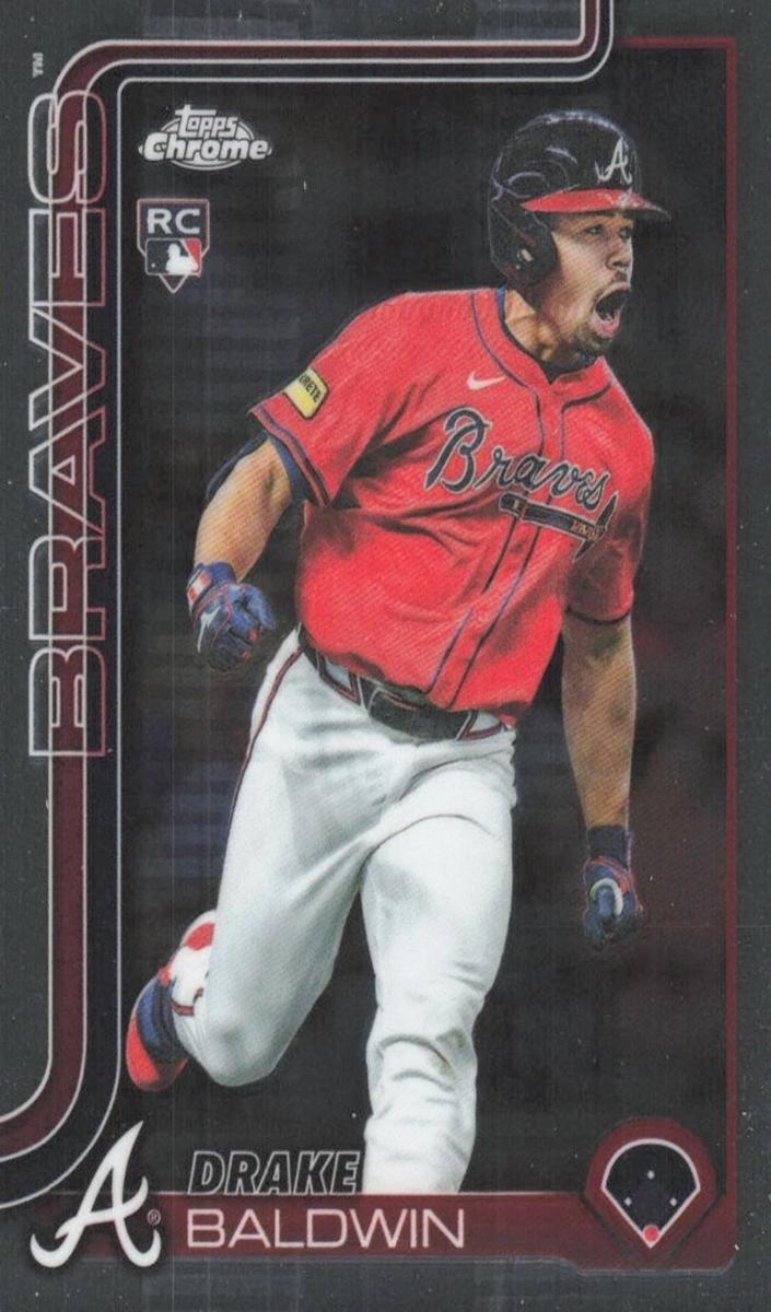 Drake Baldwin 2025 Topps Chrome Update Baseball card