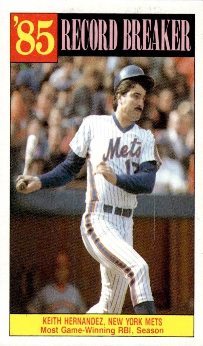 1986 Keith Hernandez #203
