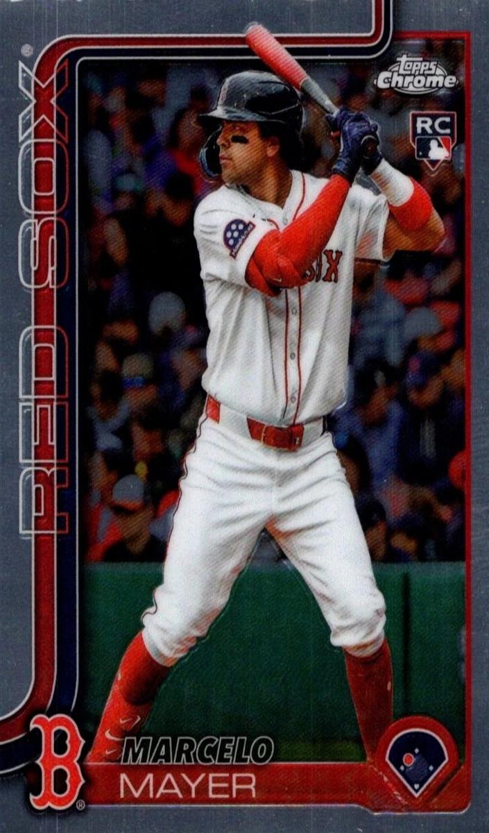 Marcelo Mayer 2025 Topps Chrome Update Baseball card