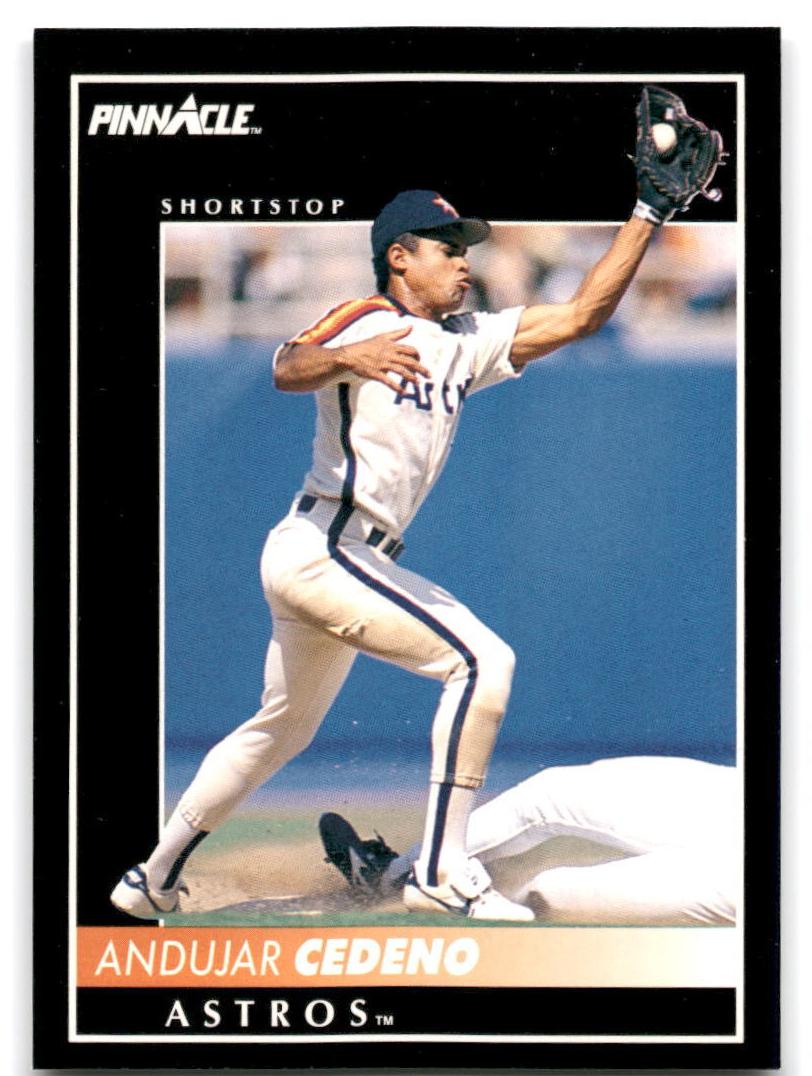 1992 Pinnacle Andujar Cedeno #84 card
