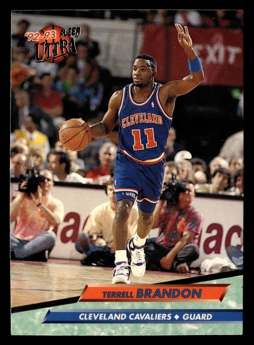 1992 Fleer Ultra Terrell Brandon #34 card