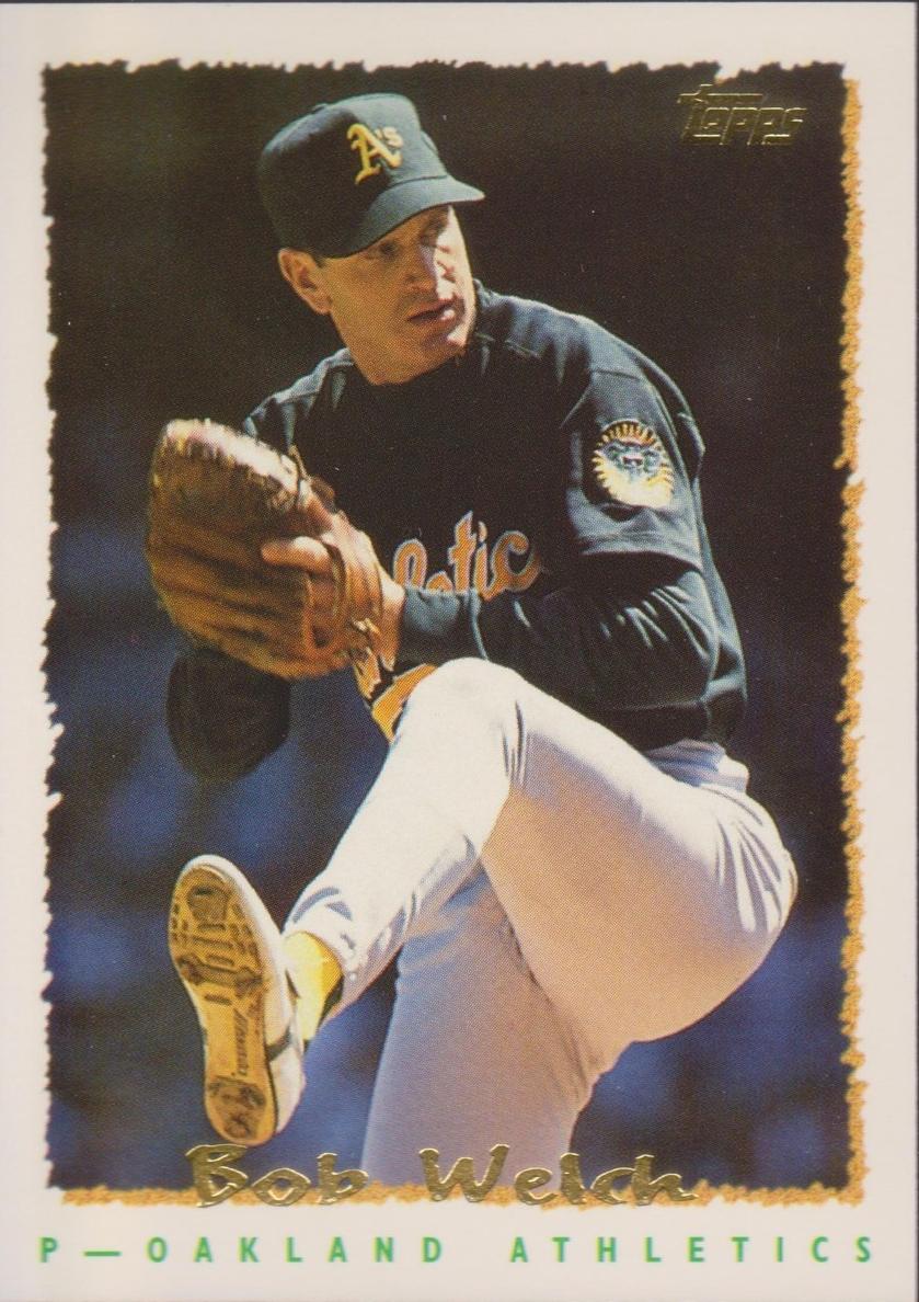 1995 Topps Bob Welch #364 card