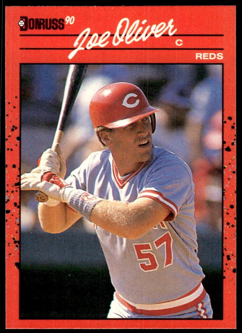 Joe Oliver 1990 Donruss Baseball
