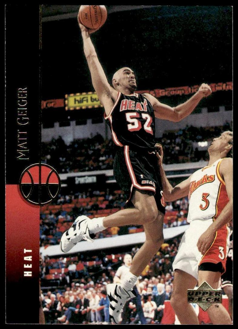 1994 Upper Deck Matt Geiger #28 card