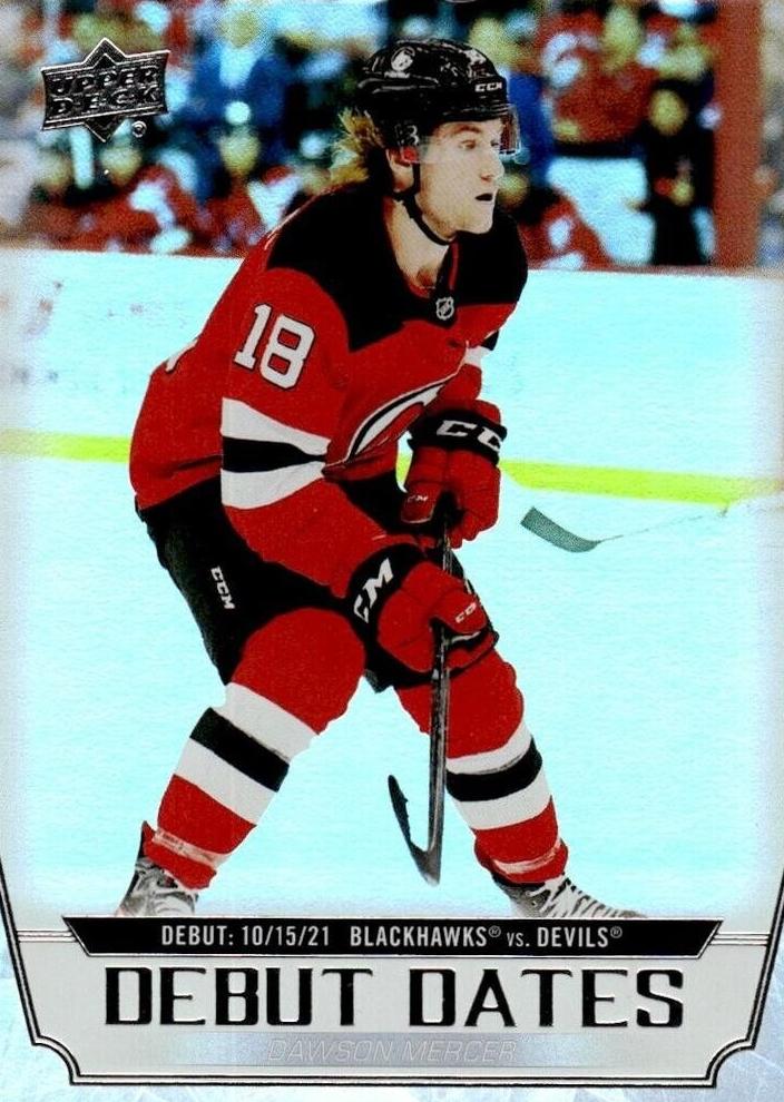 2022 Upper Deck Dawson Mercer #DD-22 card