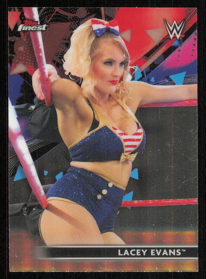 2021 Topps Finest WWE Lacey Evans #20 card