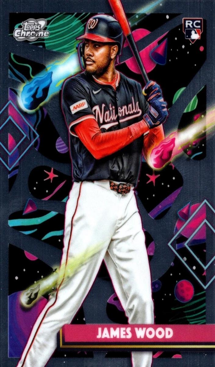 James Wood 2025 Cosmic Chrome card