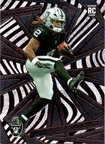 Ashton Jeanty 2025 Revolution Football card