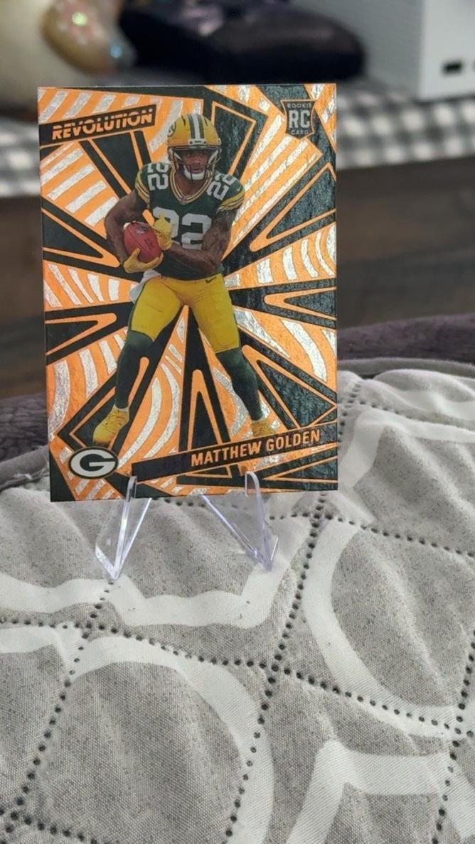 Matthew Golden 2025 Revolution Football card