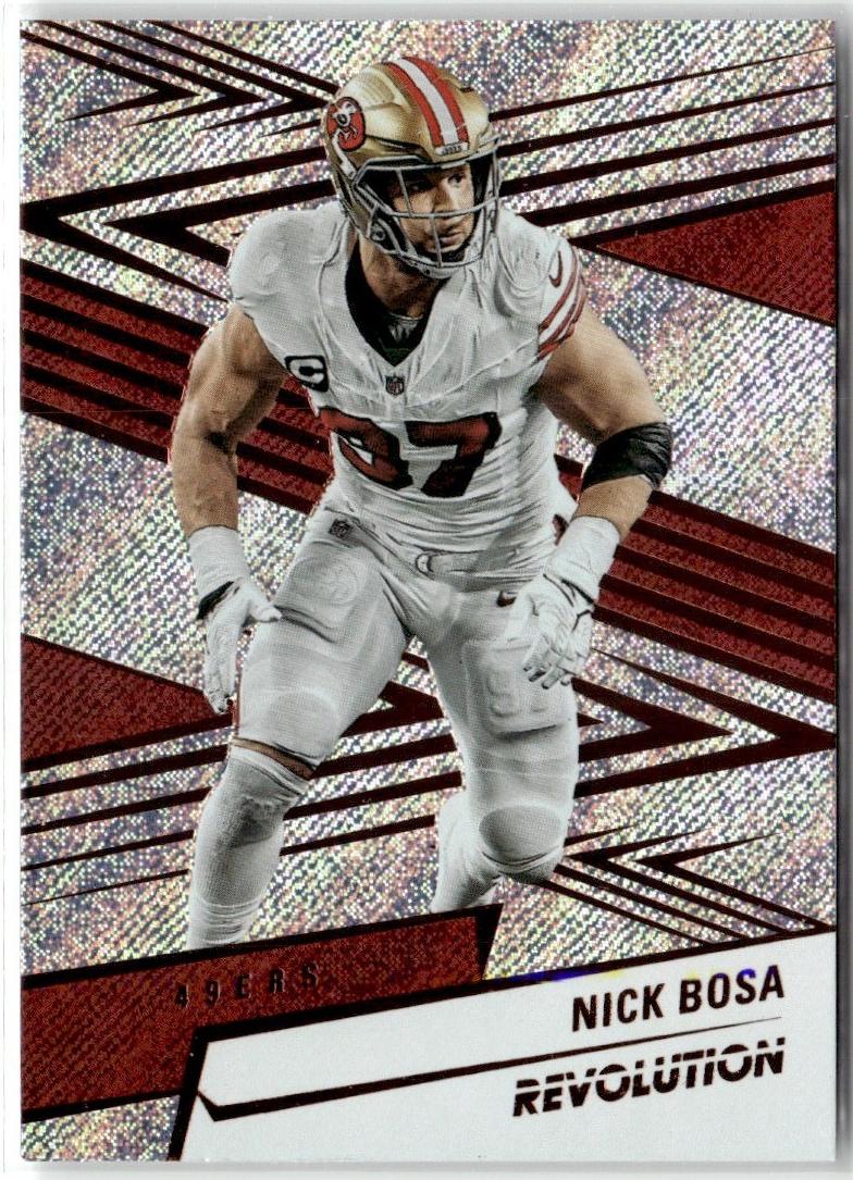 Nick Bosa 2025 Revolution Football card