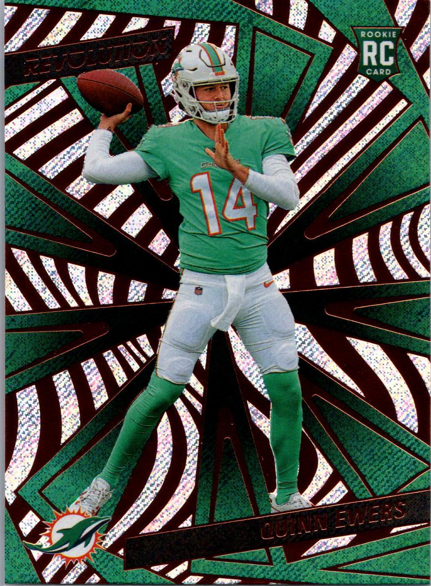 Quinn Ewers 2025 Revolution Football card