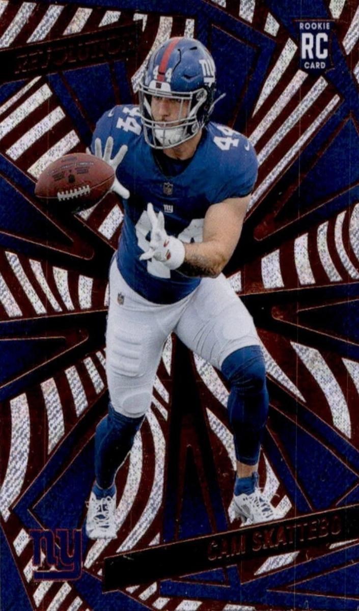 Cam Skattebo 2025 Revolution Football card