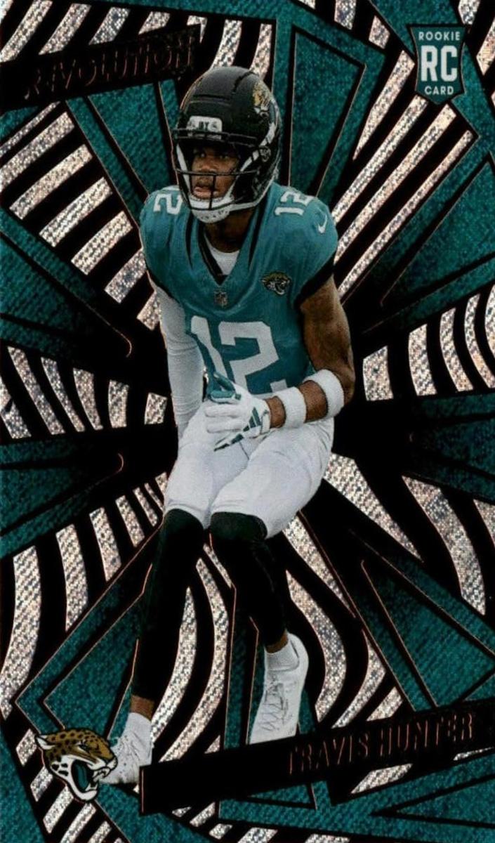 Travis Hunter 2025 Revolution Football card