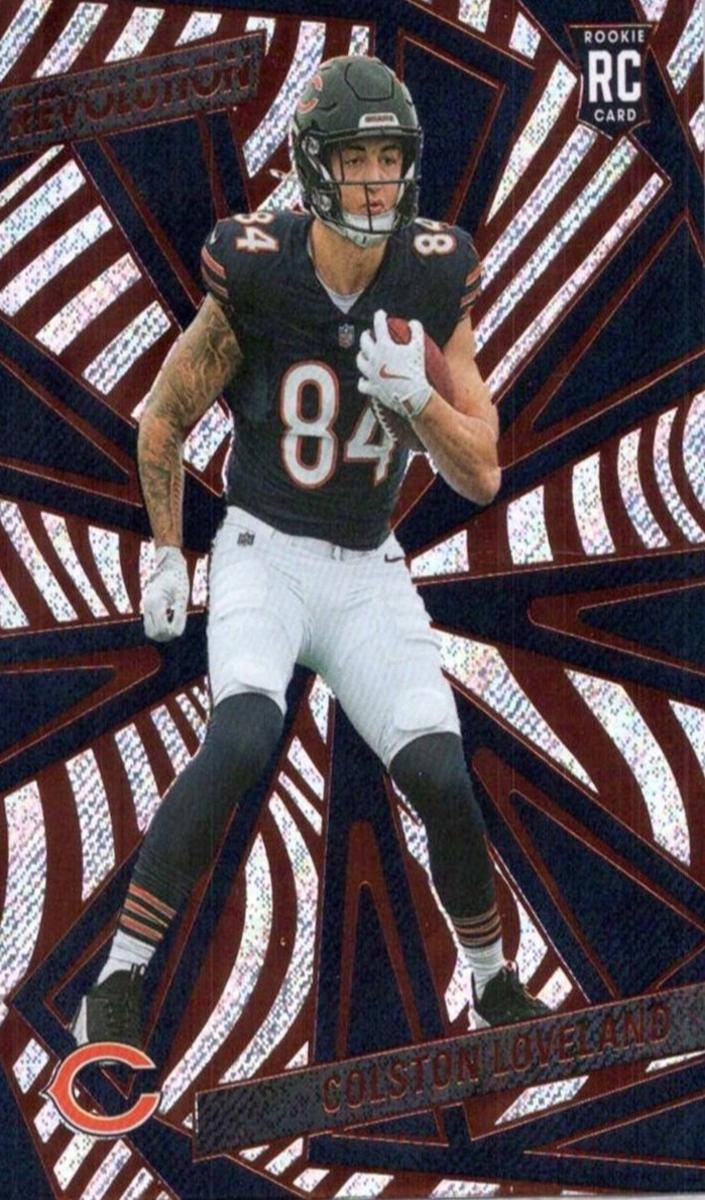 Colston Loveland 2025 Revolution Football card