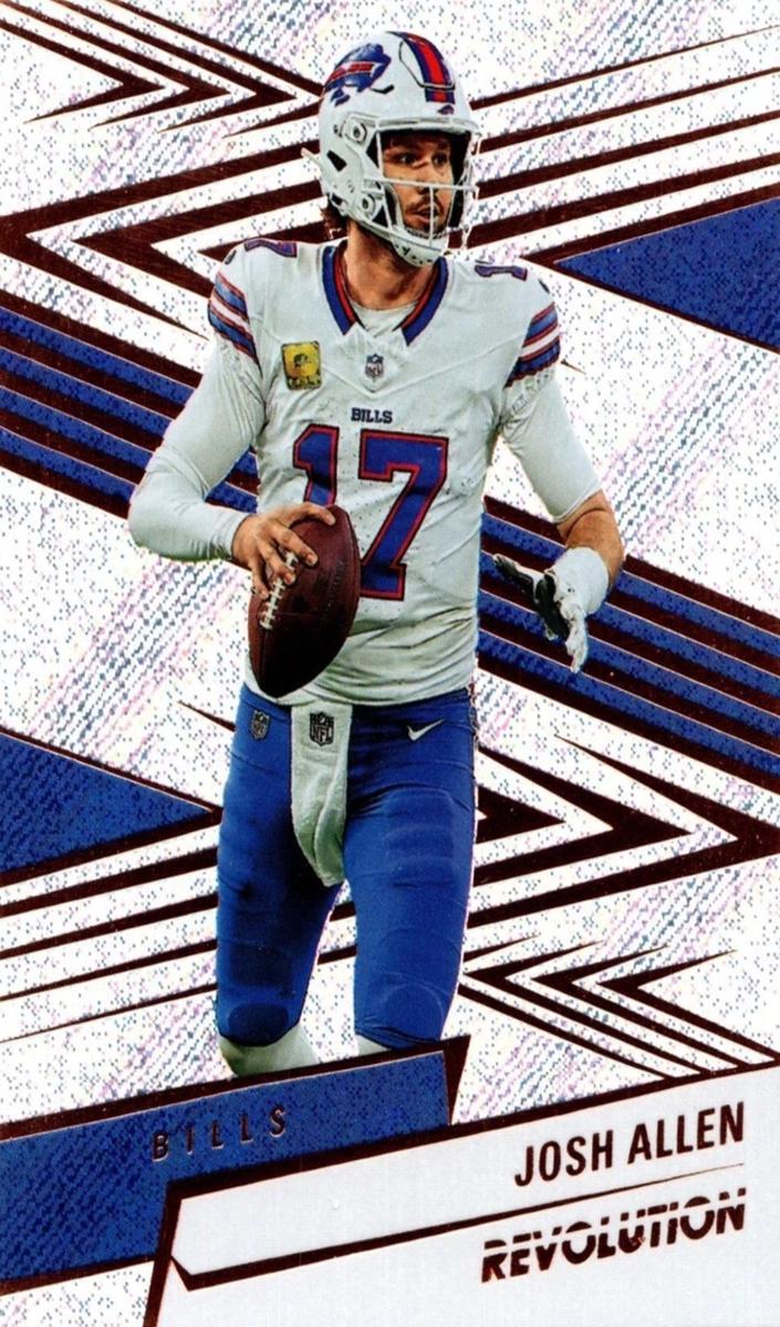 Josh Allen 2025 Revolution Football card