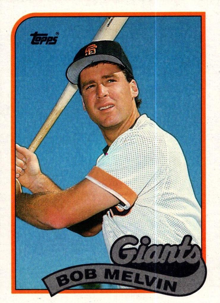 1989 Bob Melvin #329