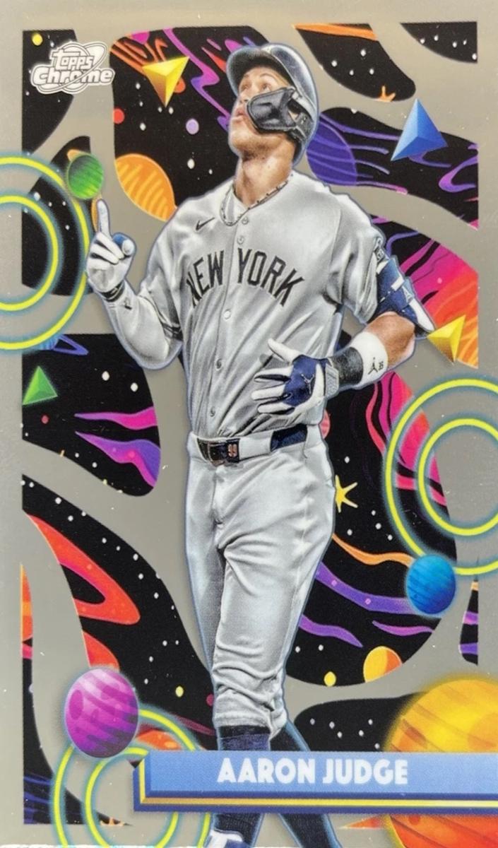 Aaron Judge 2025 Cosmic Chrome card