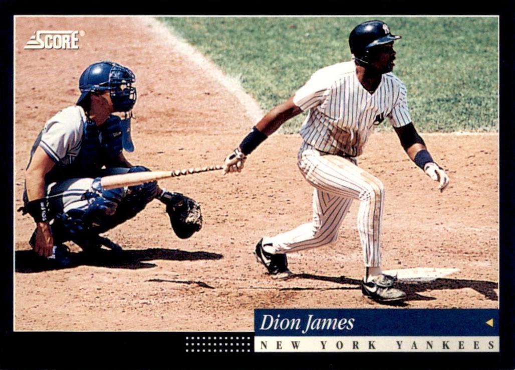 1994 Score Dion James #175 card