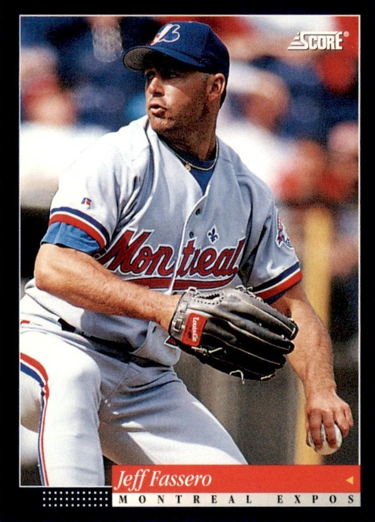 1994 Score Jeff Fassero #261 card