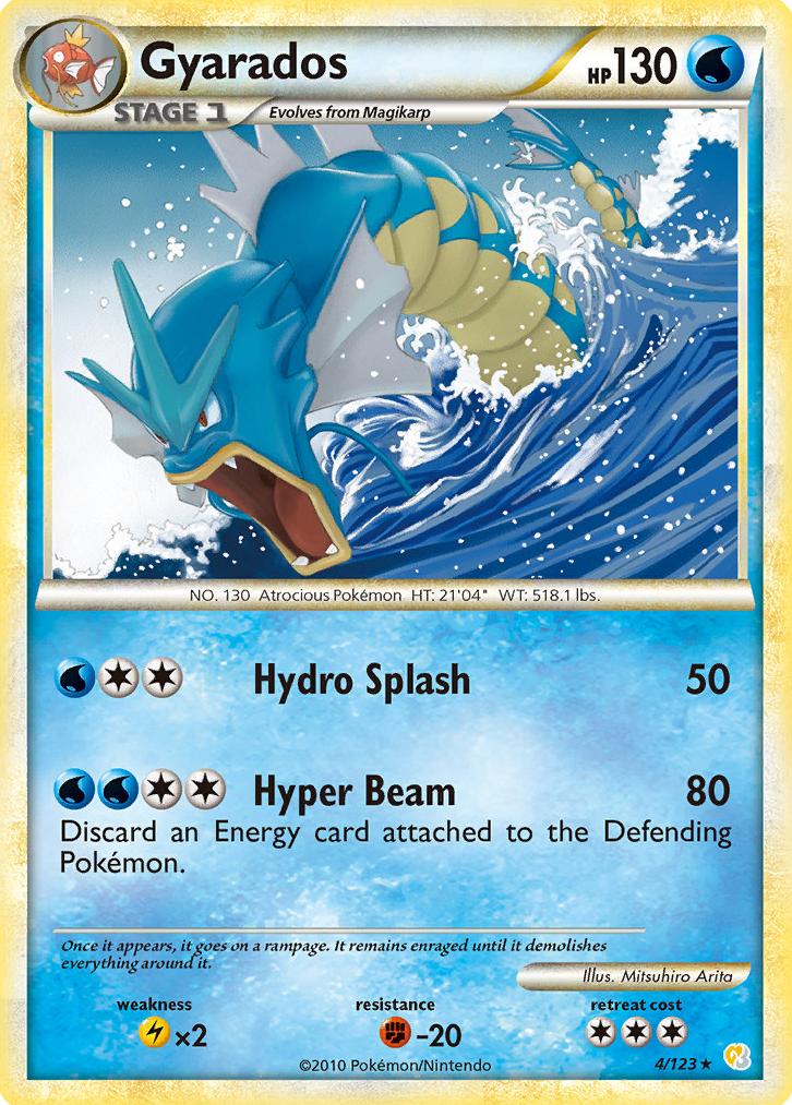 Gyarados 2010 Pokemon HeartGold & SoulSilver
