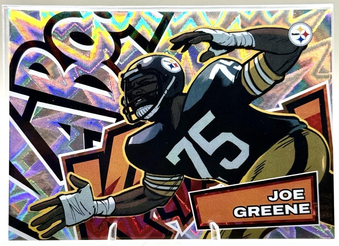 2025 Panini Absolute Kaboom Horizontal Joe Greene #19 card