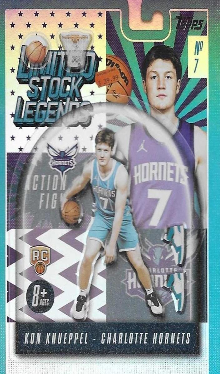 2025 Topps Limited Stock Legends Kon Knueppel #LST-4 card