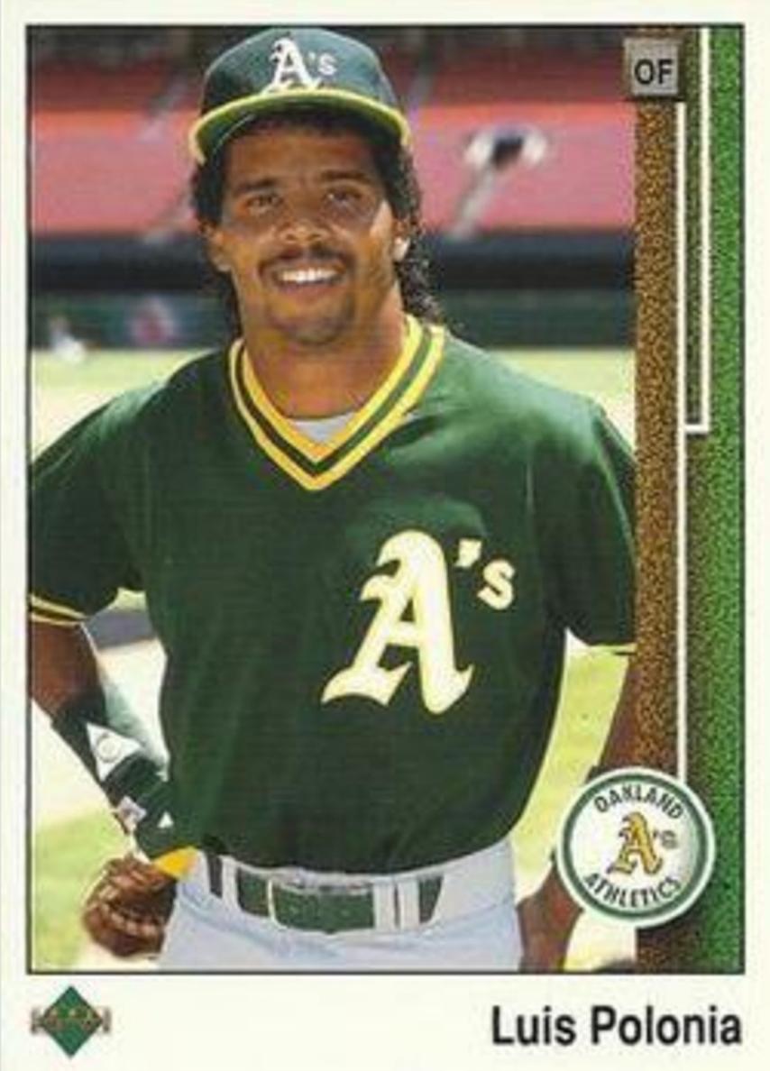 1989 Luis Polonia #162