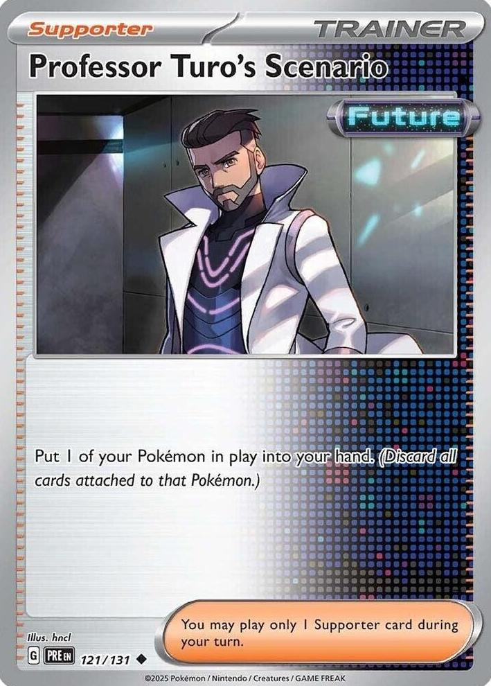 Professor Turo's Scenario 2025 Pokemon Scarlet & Violet Prismatic Evolutions