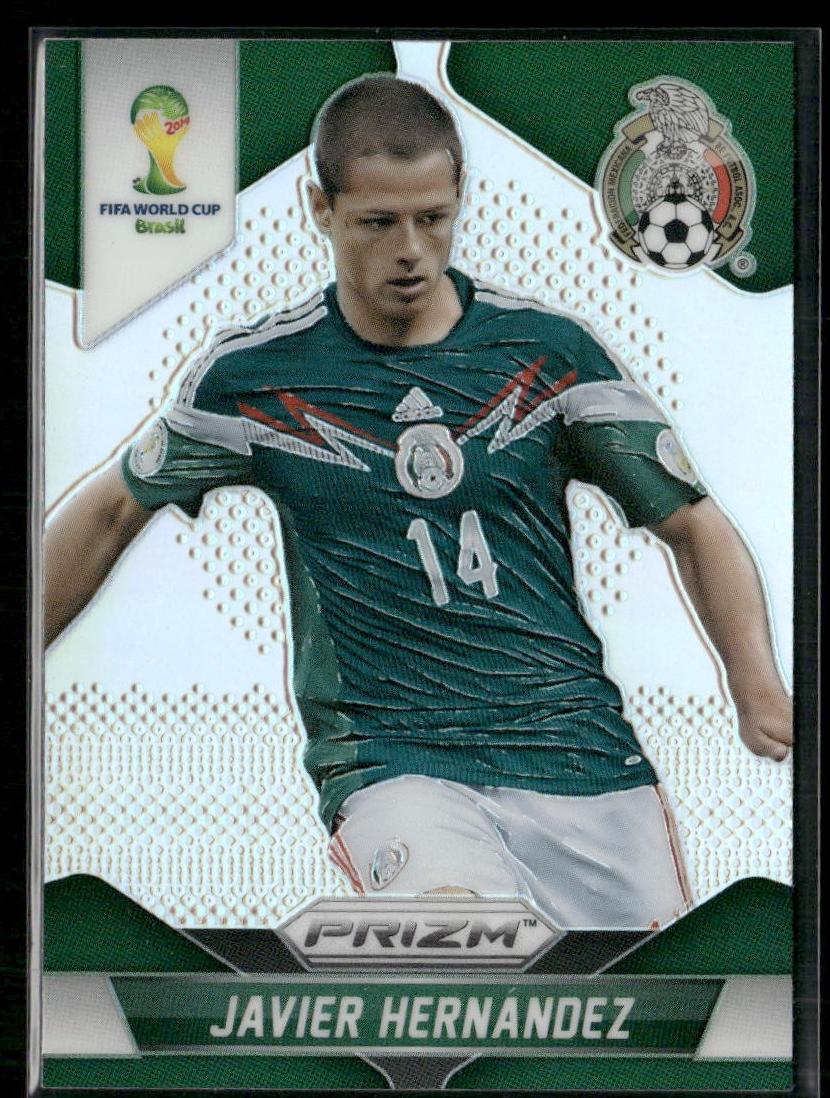 2014 Panini Prizm World Cup Javier Hernandez [Silver] #148 card