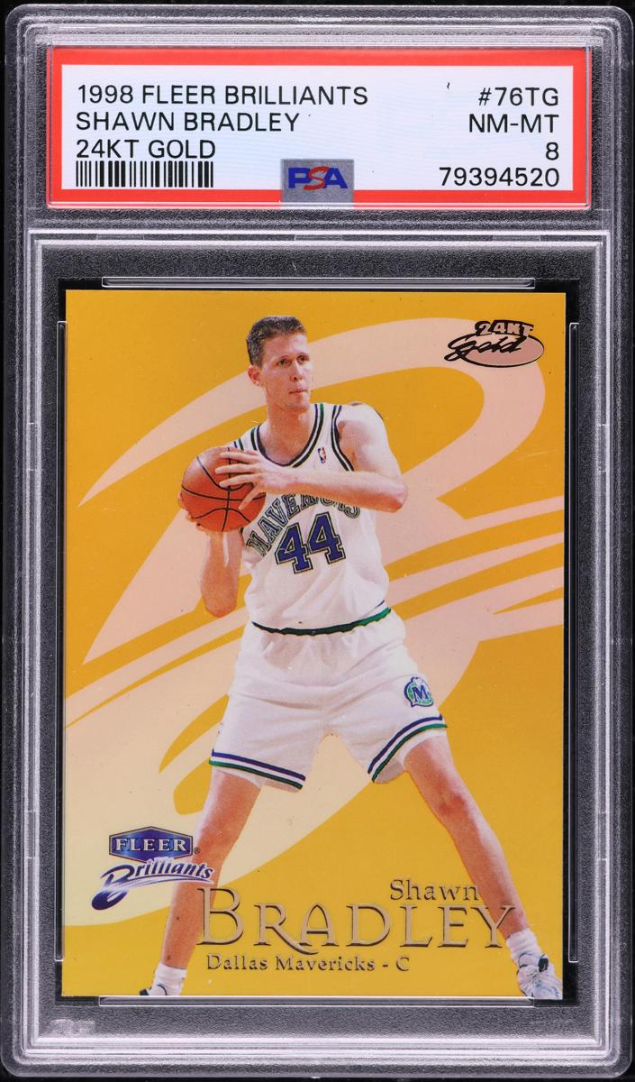 1998 Shawn Bradley [24kt Gold] #76