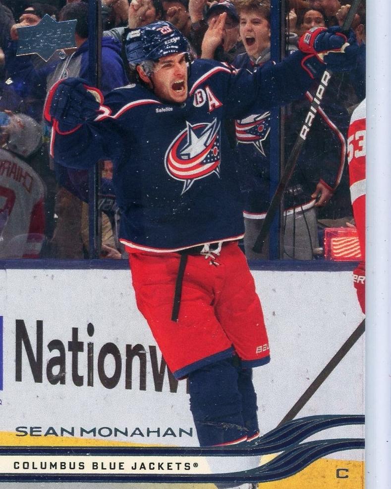 2025 Upper Deck Sean Monahan #45 card