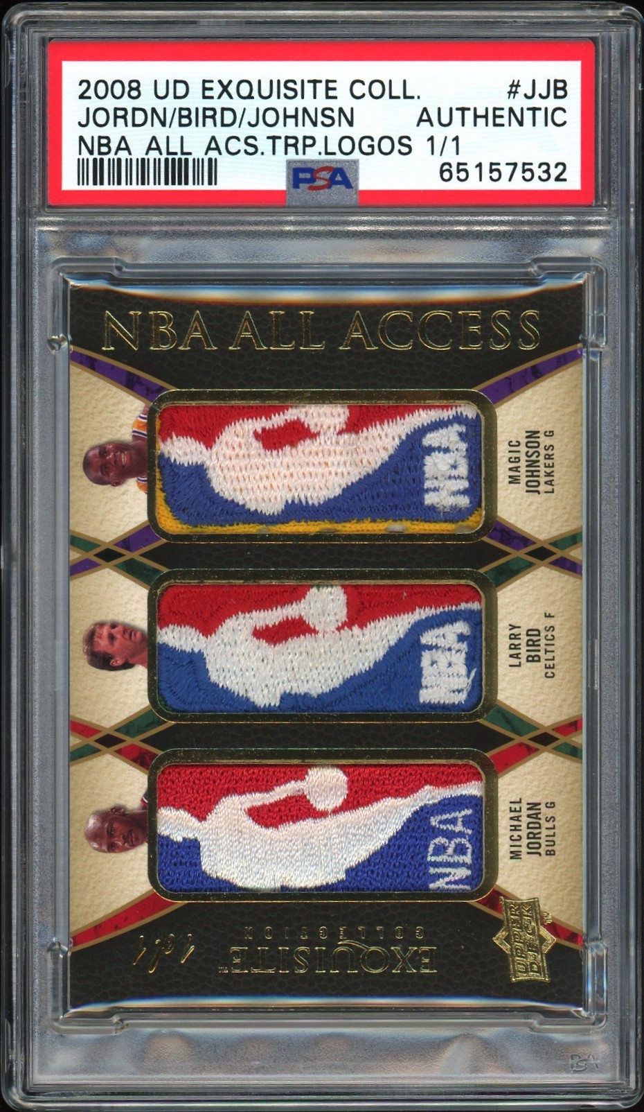 2008 Michael Jordan #TRIP-JJB