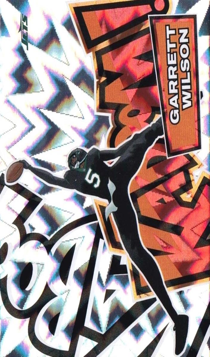 Garrett Wilson 2025 Panini Absolute KABOOM! Horizontal Football
