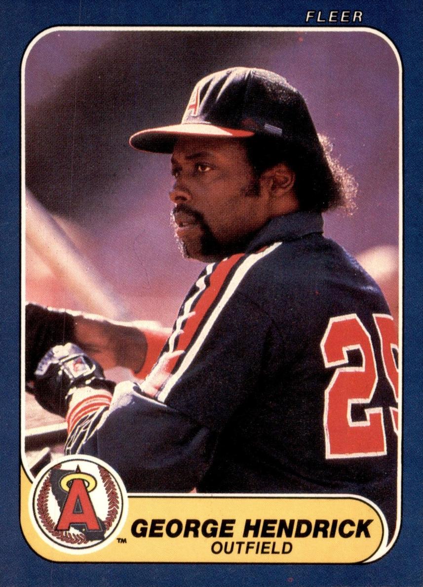 1986 George Hendrick #158