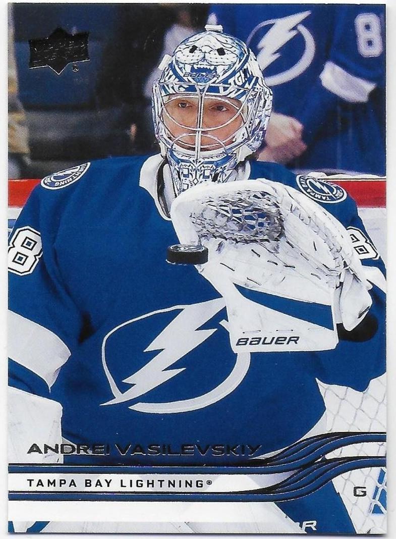 2025 Upper Deck Andrei Vasilevskiy #157 card