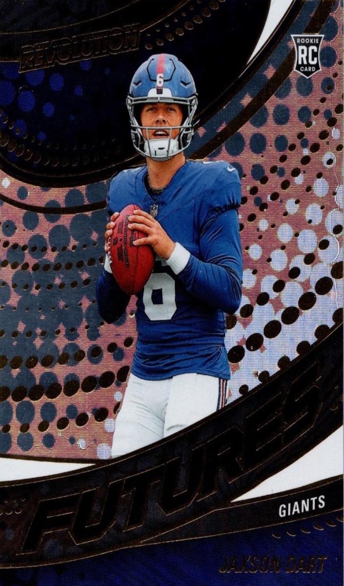 2025 Panini Donruss Vortex Jaxson Dart #13 card