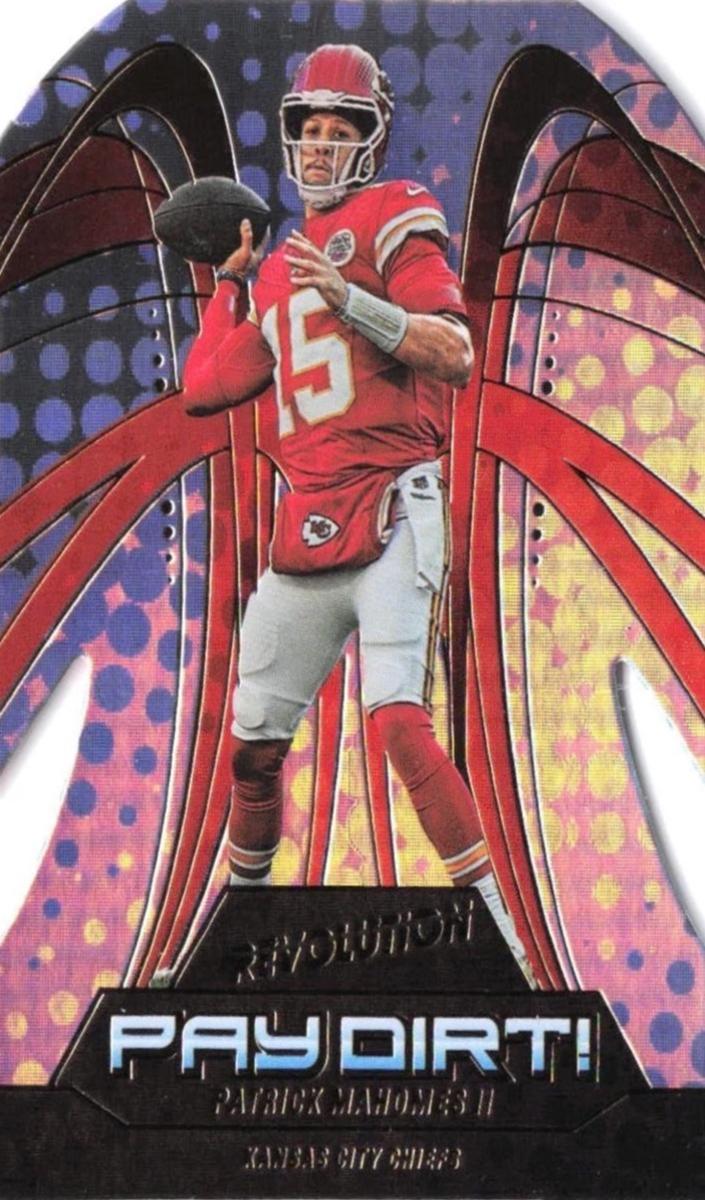 Patrick Mahomes II 2025 Revolution Football card