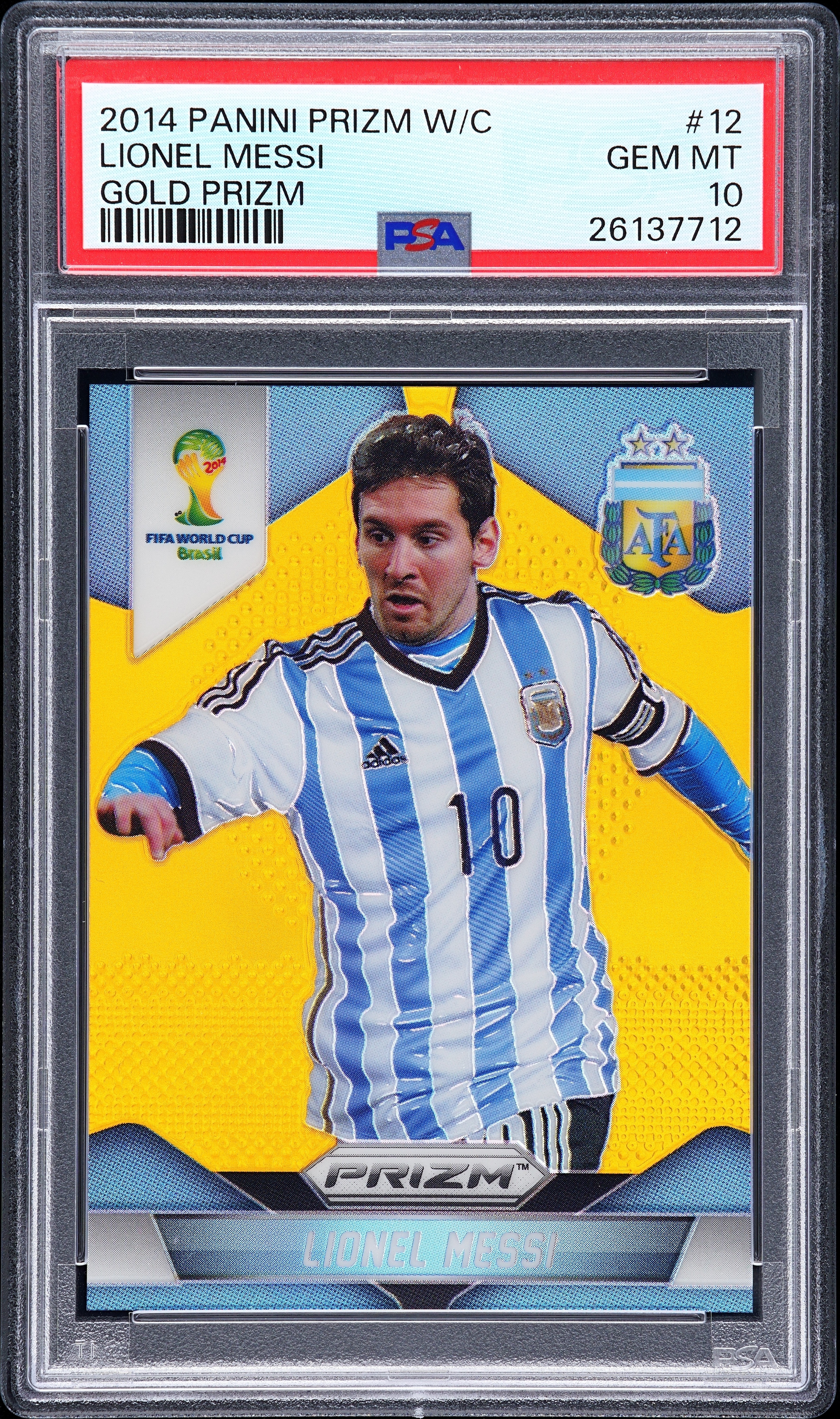 2014 Lionel Messi [Gold] #12