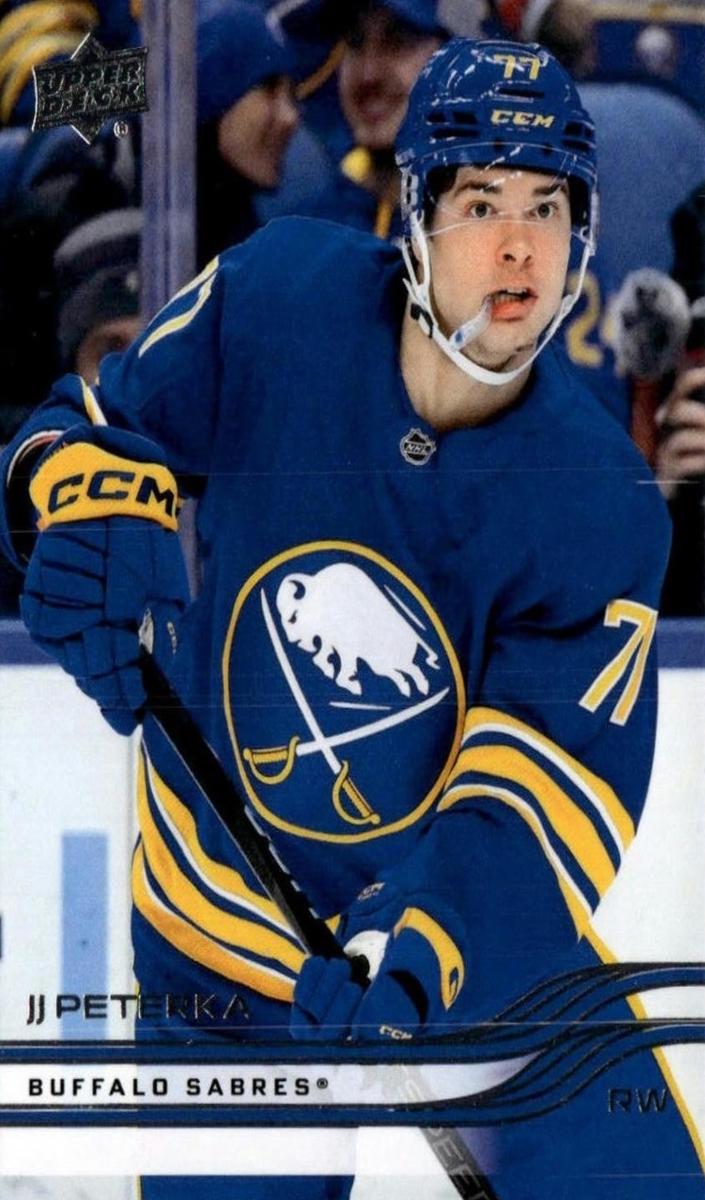 2025 Upper Deck JJ Peterka #13 card