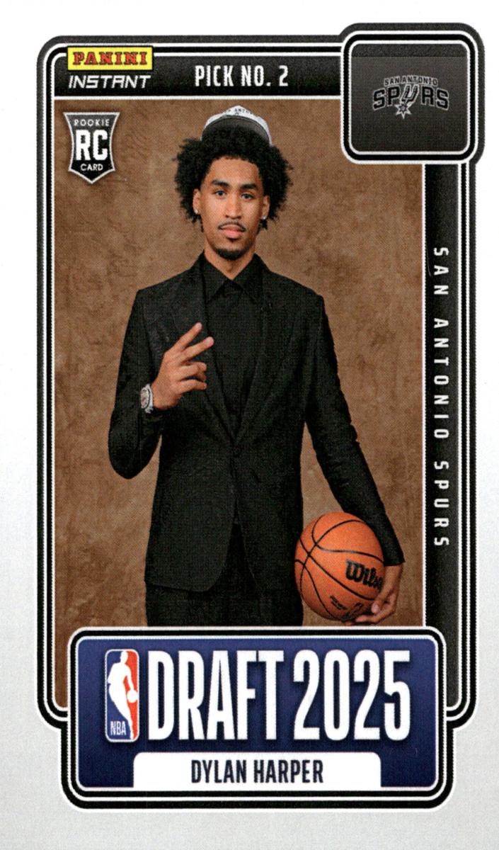 Dylan Harper - 2025 Panini Instant NBA Draft Night Basketball