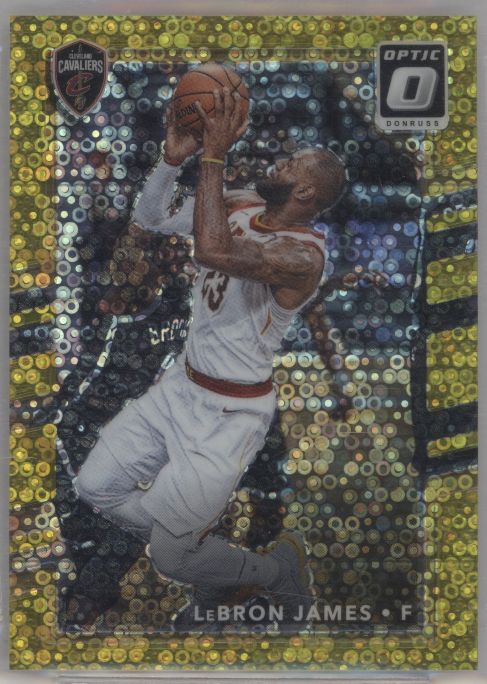 2017 LeBron James [Fast Break Gold] #27