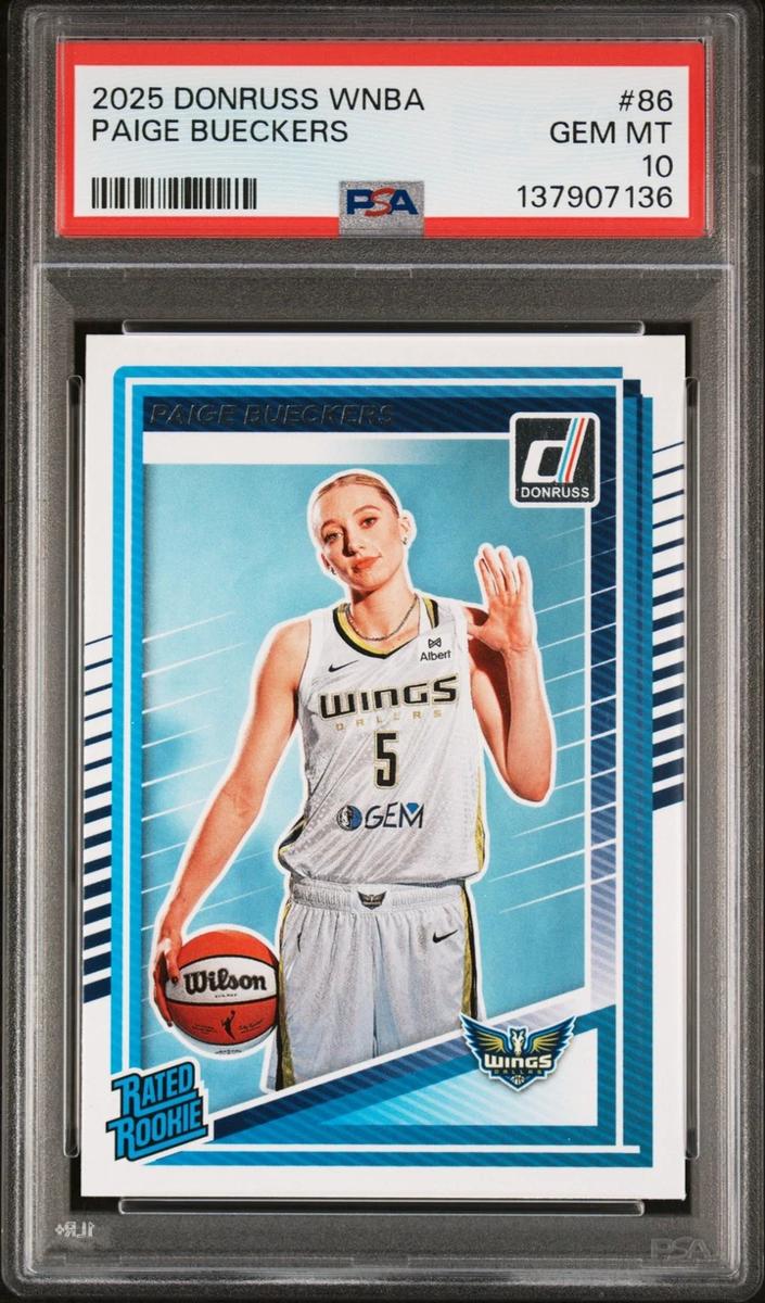 Paige Bueckers - 2025 Panini Donruss WNBA Basketball