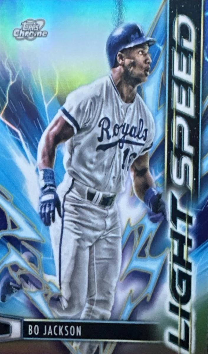 Bo Jackson 2025 Cosmic Chrome card