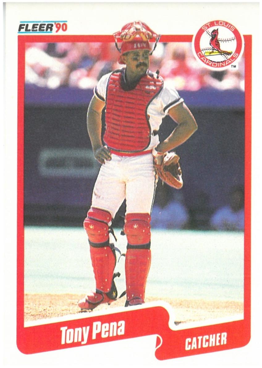 1990 Tony Pena #256