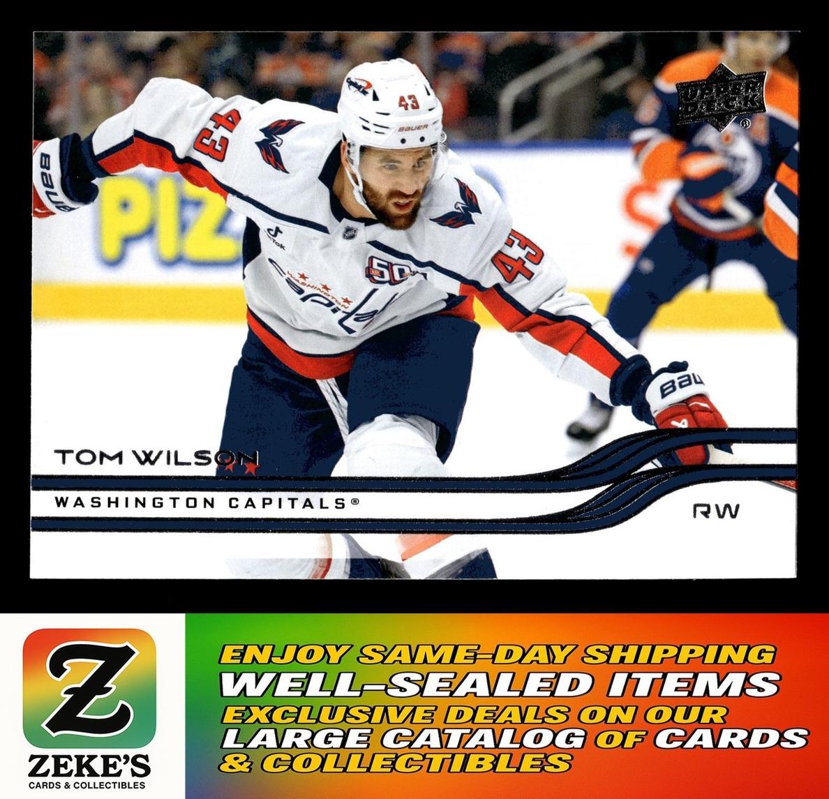 2025 Upper Deck Tom Wilson #191 card